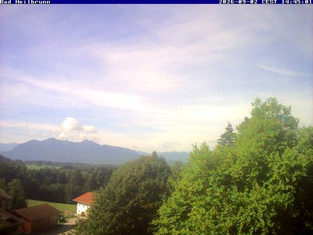 Archived image Webcam Bad Heilbrunn (Tölzer Land)