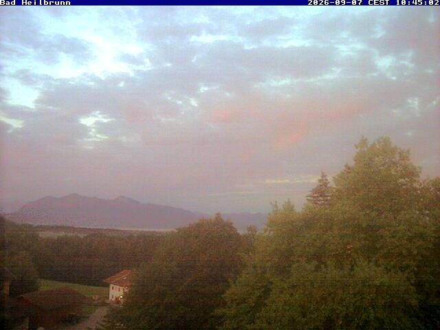 Archiv Foto Webcam Bad Heilbrunn im Tölzer Land