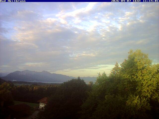 Archiv Foto Webcam Bad Heilbrunn im Tölzer Land
