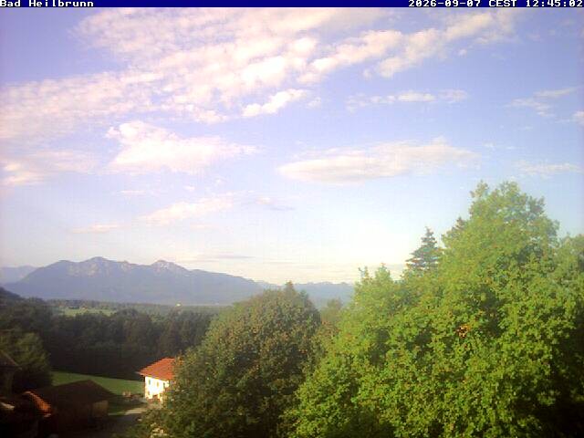 Archiv Foto Webcam Bad Heilbrunn im Tölzer Land