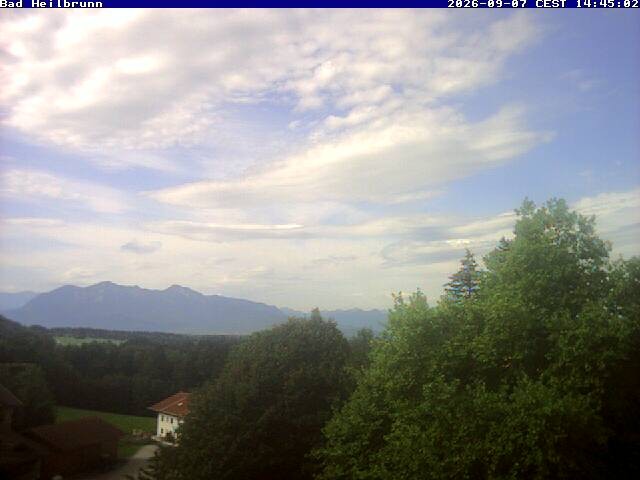 Archiv Foto Webcam Bad Heilbrunn im Tölzer Land
