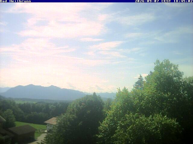 Archiv Foto Webcam Bad Heilbrunn im Tölzer Land