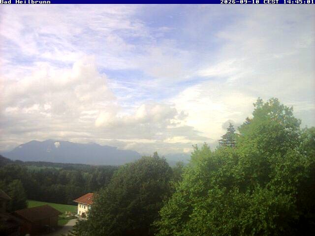 Archiv Foto Webcam Bad Heilbrunn im Tölzer Land