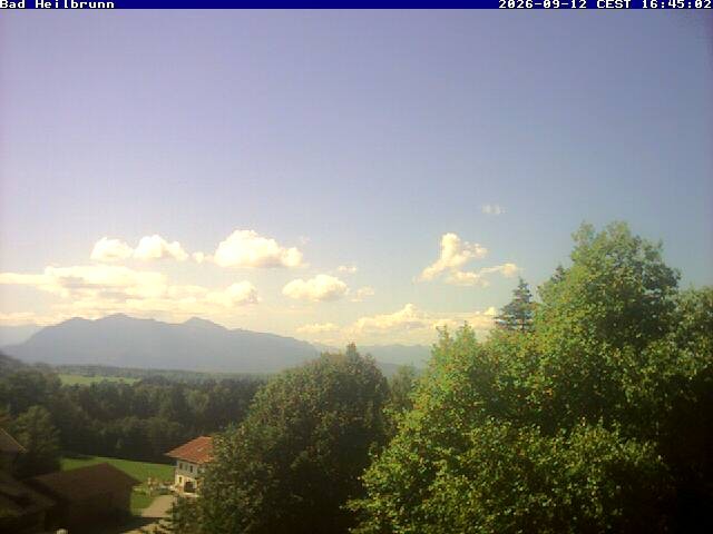 Archiv Foto Webcam Bad Heilbrunn im Tölzer Land