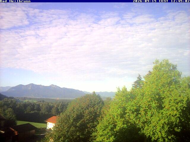 Archiv Foto Webcam Bad Heilbrunn im Tölzer Land