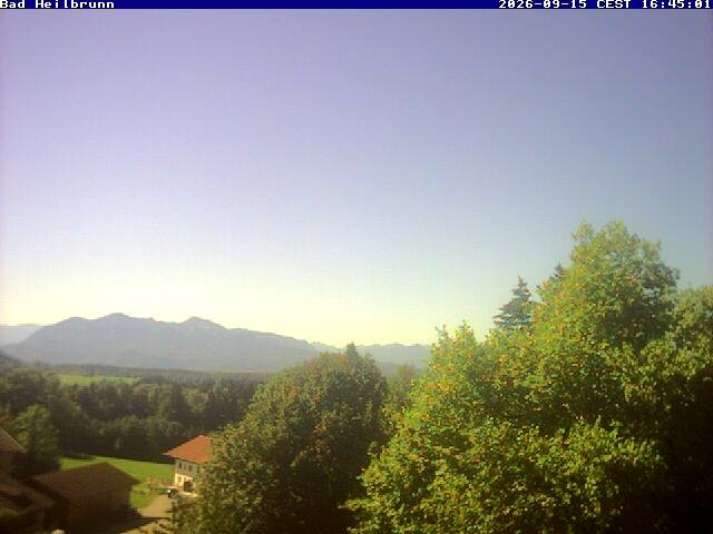Archiv Foto Webcam Bad Heilbrunn im Tölzer Land