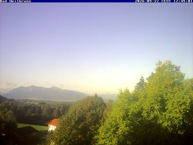 Archiv Foto Webcam Bad Heilbrunn im Tölzer Land