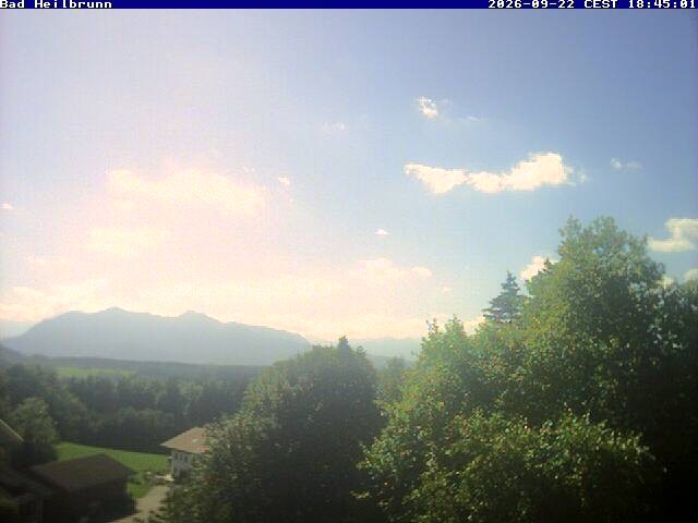 Archiv Foto Webcam Bad Heilbrunn im Tölzer Land