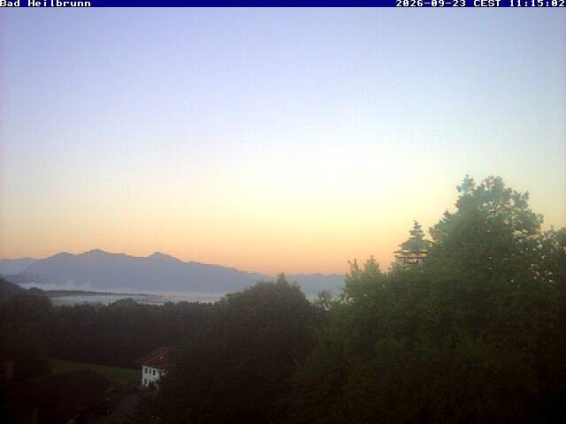 Archiv Foto Webcam Bad Heilbrunn im Tölzer Land