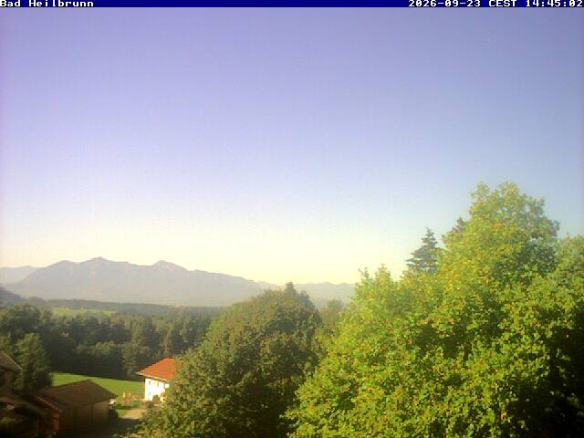 Archiv Foto Webcam Bad Heilbrunn im Tölzer Land