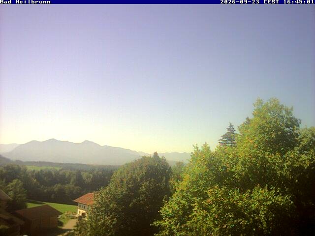 Archiv Foto Webcam Bad Heilbrunn im Tölzer Land