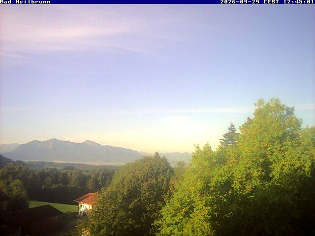 Archiv Foto Webcam Bad Heilbrunn im Tölzer Land