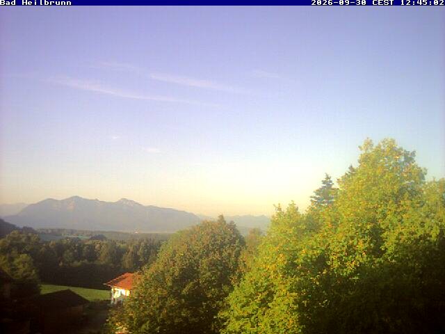 Archiv Foto Webcam Bad Heilbrunn im Tölzer Land