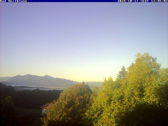 Archiv Foto Webcam Bad Heilbrunn im Tölzer Land