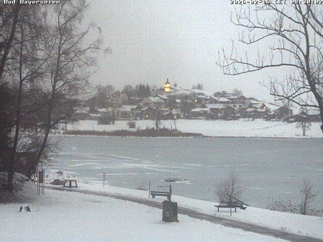 Archiv Foto Webcam Soier See in Bad Bayersoien