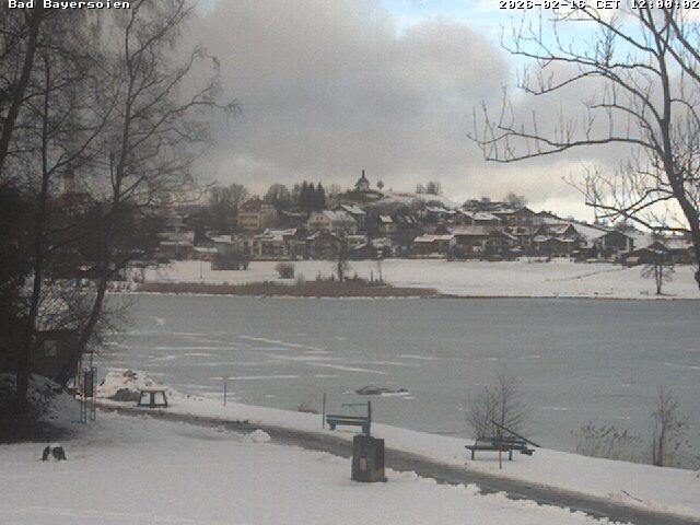 Archiv Foto Webcam Soier See in Bad Bayersoien