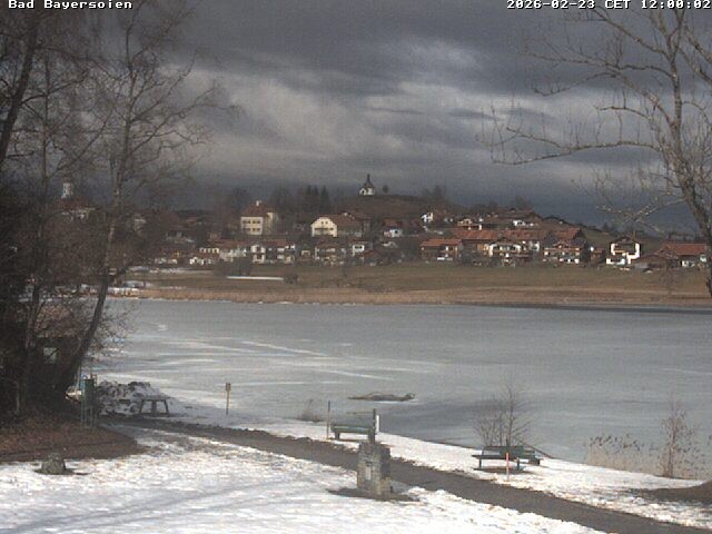Archiv Foto Webcam Soier See in Bad Bayersoien