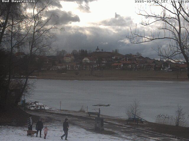 Archiv Foto Webcam Soier See in Bad Bayersoien