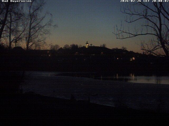 Archived image Webcam Bad Bayersoien - View to Lake Soier See