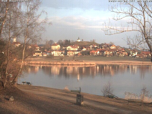 Archiv Foto Webcam Soier See in Bad Bayersoien