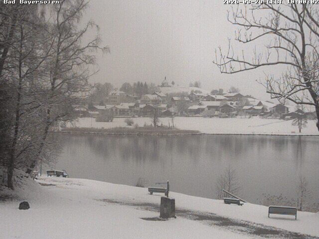 Archiv Foto Webcam Soier See in Bad Bayersoien