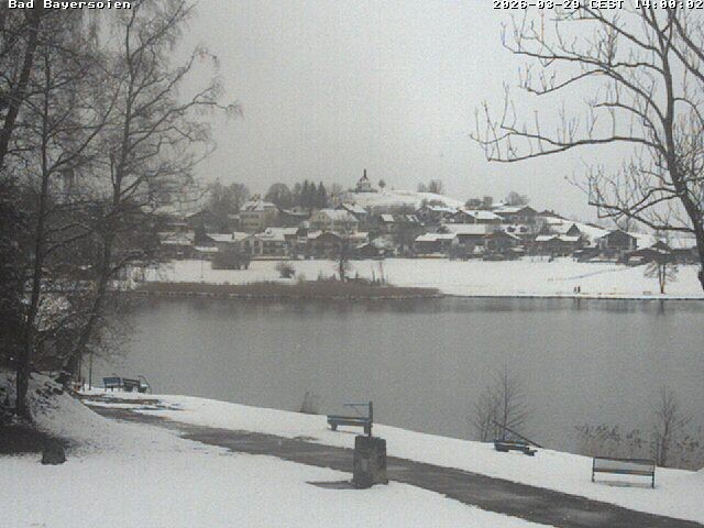 Archiv Foto Webcam Soier See in Bad Bayersoien