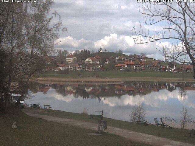 Archiv Foto Webcam Soier See in Bad Bayersoien