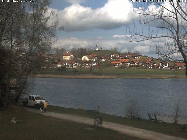 Archiv Foto Webcam Soier See in Bad Bayersoien