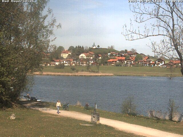 Archiv Foto Webcam Soier See in Bad Bayersoien