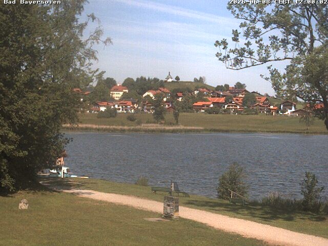 Archiv Foto Webcam Soier See in Bad Bayersoien