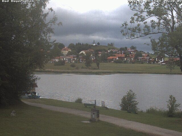 Archiv Foto Webcam Soier See in Bad Bayersoien