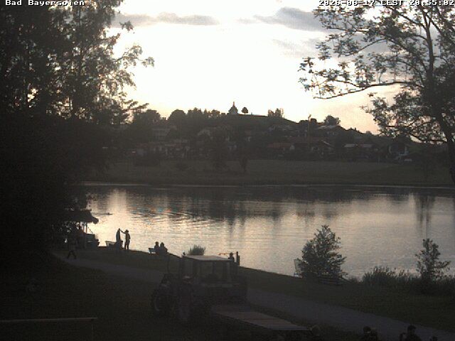 Archived image Webcam Bad Bayersoien - View to Lake Soier See