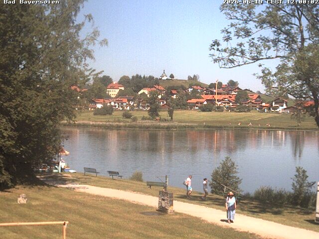 Archiv Foto Webcam Soier See in Bad Bayersoien