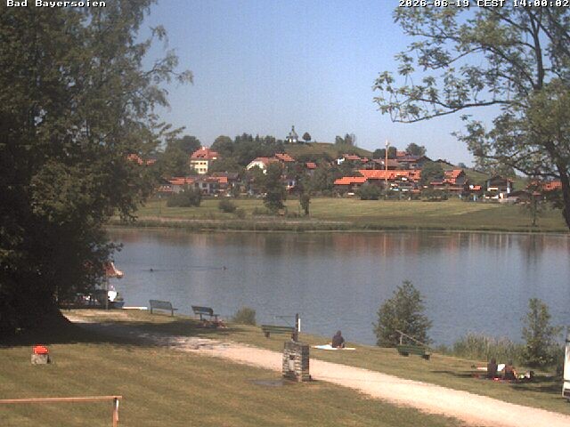 Archiv Foto Webcam Soier See in Bad Bayersoien
