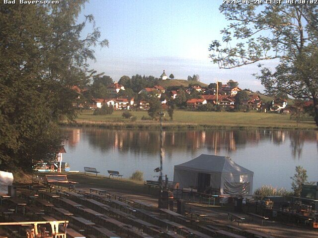 Archiv Foto Webcam Soier See in Bad Bayersoien