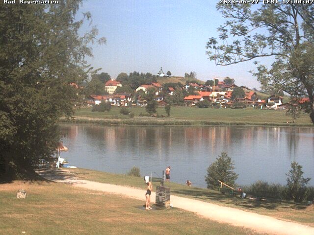 Archiv Foto Webcam Soier See in Bad Bayersoien