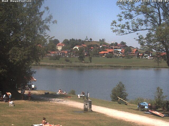 Archiv Foto Webcam Soier See in Bad Bayersoien