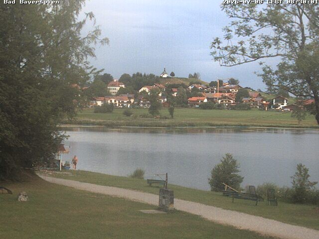 Archiv Foto Webcam Soier See in Bad Bayersoien