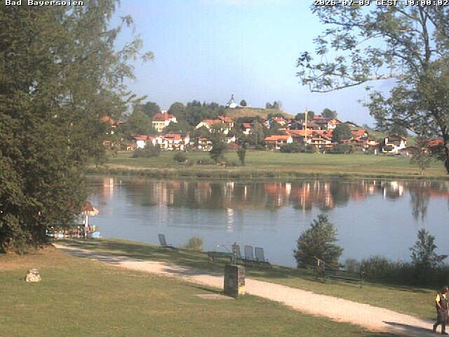Archiv Foto Webcam Soier See in Bad Bayersoien