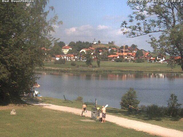 Archiv Foto Webcam Soier See in Bad Bayersoien