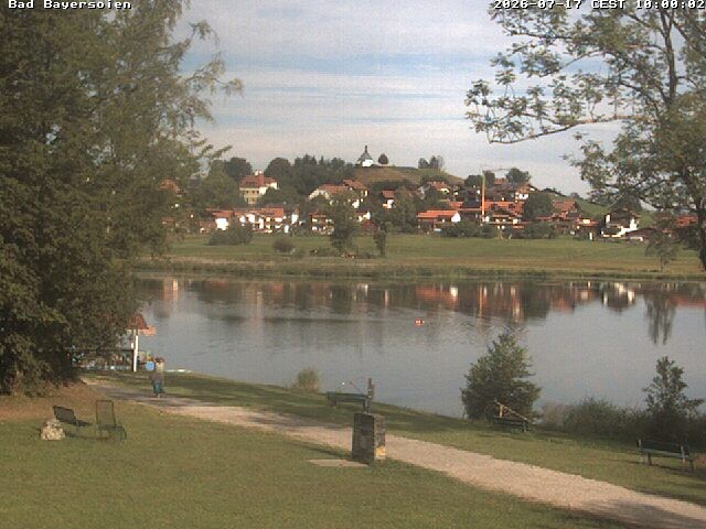 Archiv Foto Webcam Soier See in Bad Bayersoien