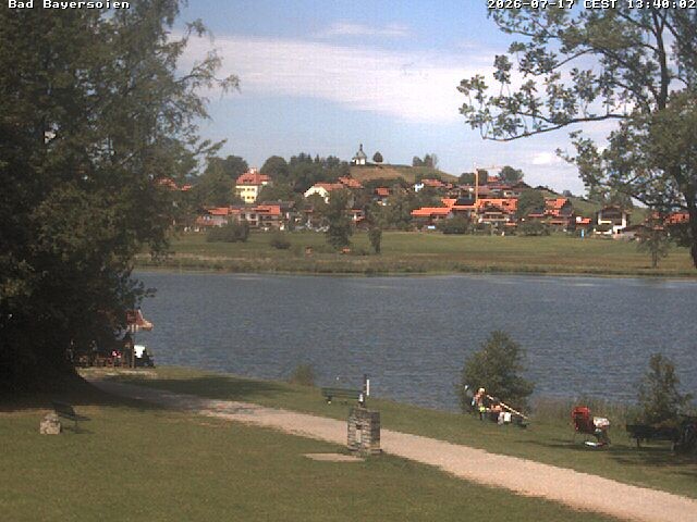 Archiv Foto Webcam Soier See in Bad Bayersoien
