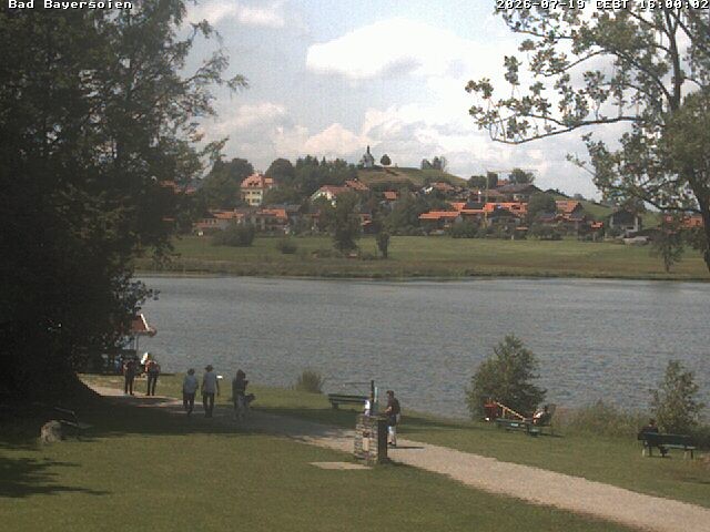Archiv Foto Webcam Soier See in Bad Bayersoien