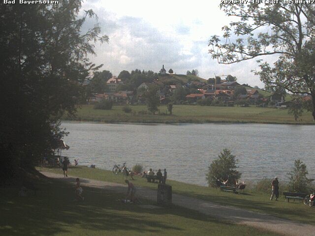 Archiv Foto Webcam Soier See in Bad Bayersoien