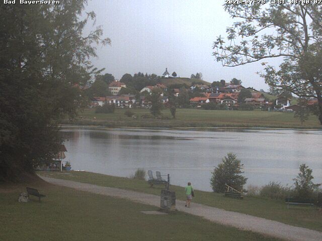 Archiv Foto Webcam Soier See in Bad Bayersoien