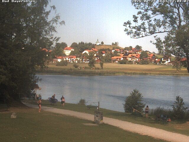 Archiv Foto Webcam Soier See in Bad Bayersoien