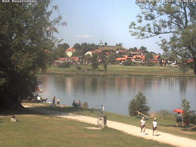 Archiv Foto Webcam Soier See in Bad Bayersoien