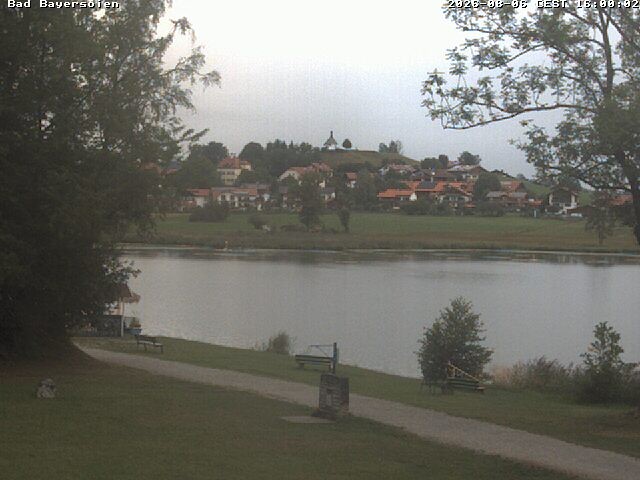Archived image Webcam Bad Bayersoien - View to Lake Soier See
