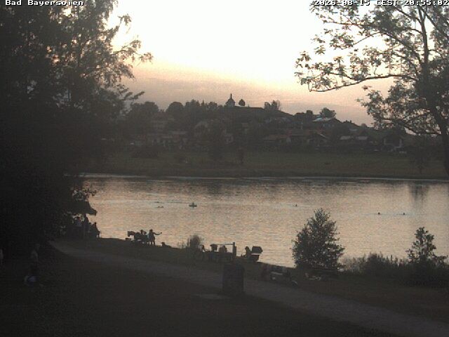Archived image Webcam Bad Bayersoien - View to Lake Soier See
