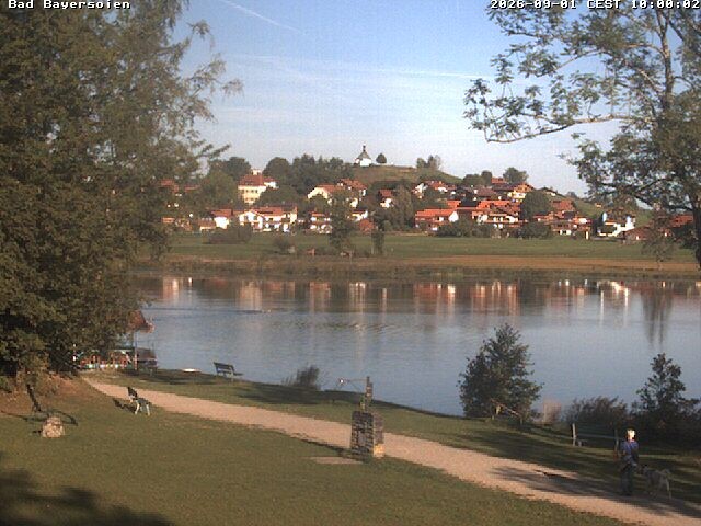 Archiv Foto Webcam Soier See in Bad Bayersoien